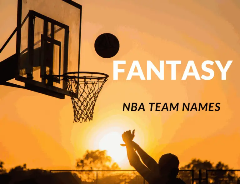 1000+ (INSANELY) Fantasy Basketball Team Names 2022