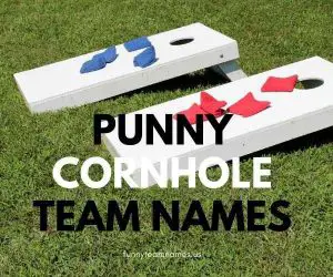 Punny Cornhole Team Names