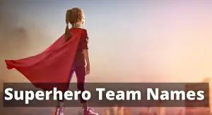 Superhero Team Names 