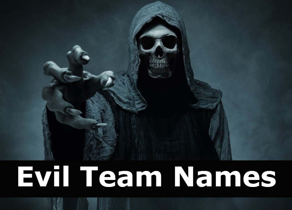 200 Top Latest Evil Team Names Ideas 2023