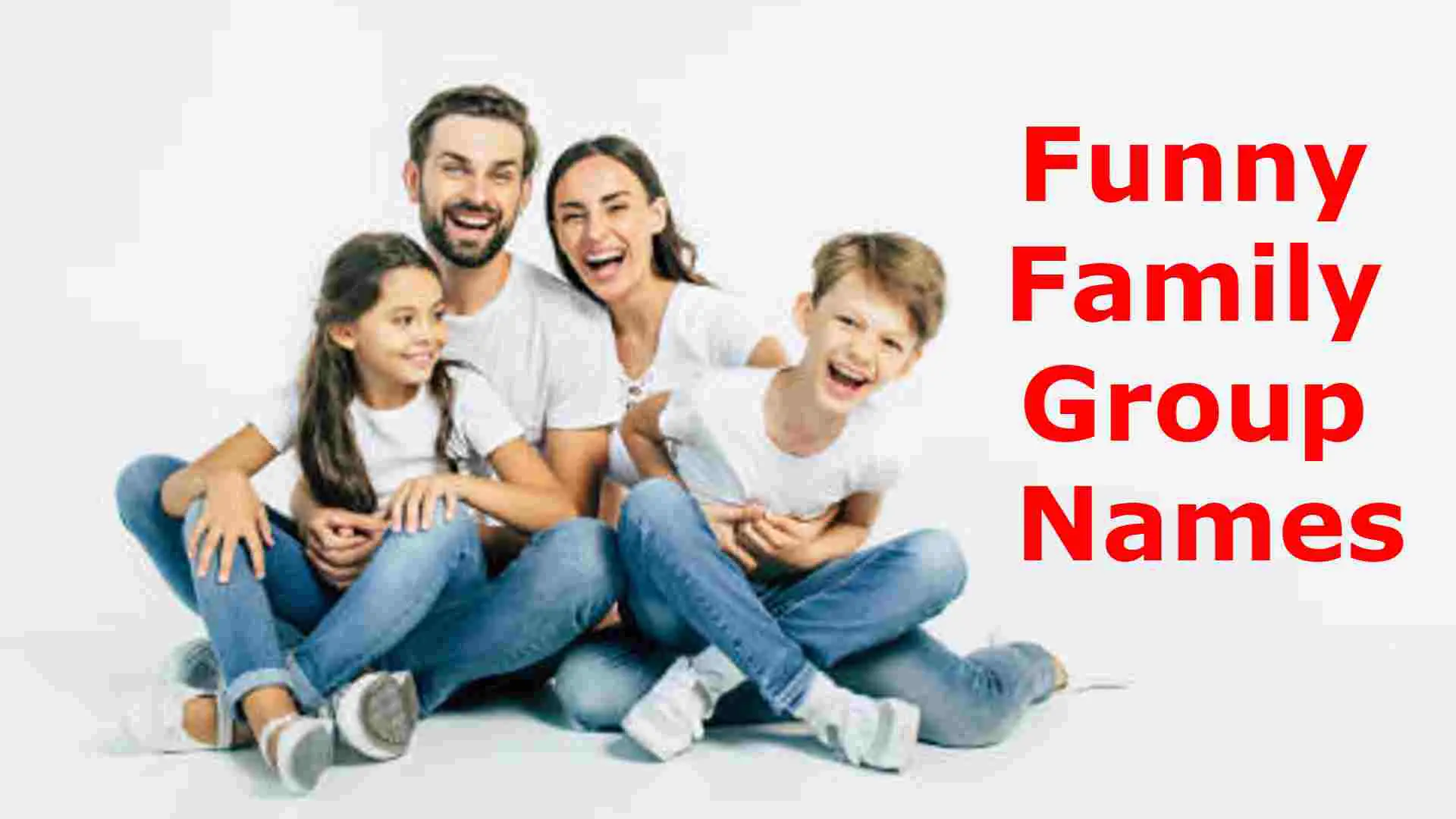 Funny Family Group Names