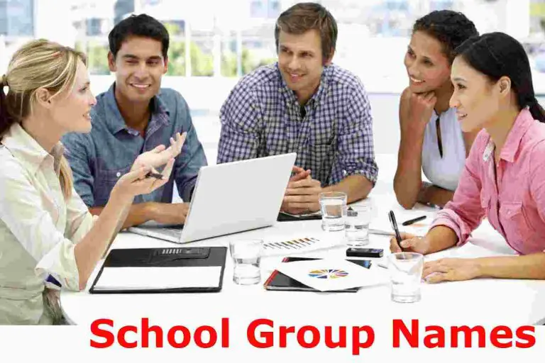 School Group Names