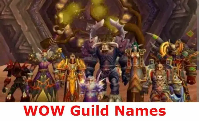 WOW Guild Names