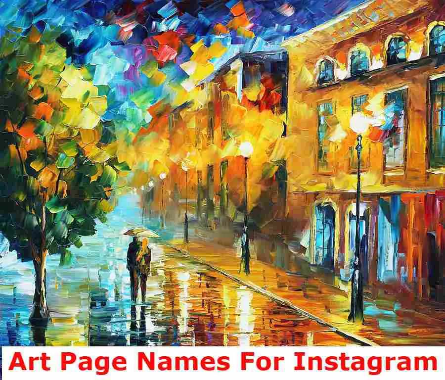 Art Page Names For Instagram